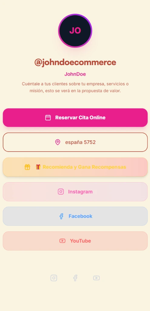 MultiLinks Tarjeta Digital